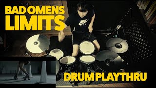 BAD OMENS: Limits | Drum Playthru