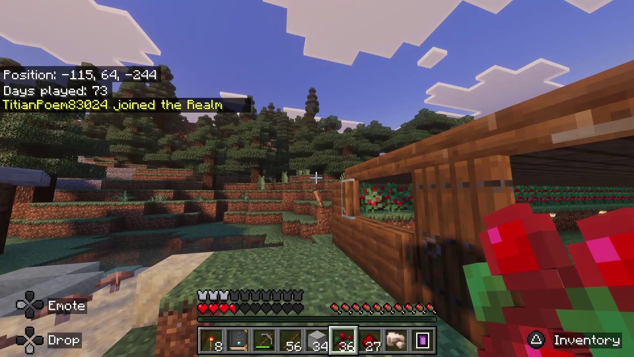 🔴Minecraft Bedrock Realm!