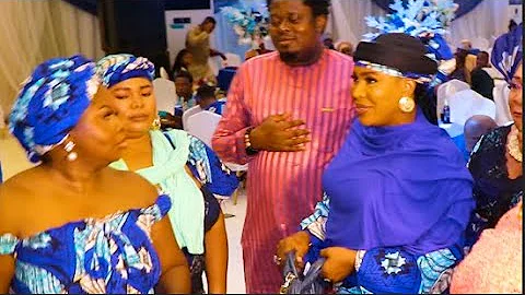 Muyiwa Ademola, Fathia Balogun & Saje Dance with Ruka Iyabadan at Victoria Monilola Yerokun’s Burial