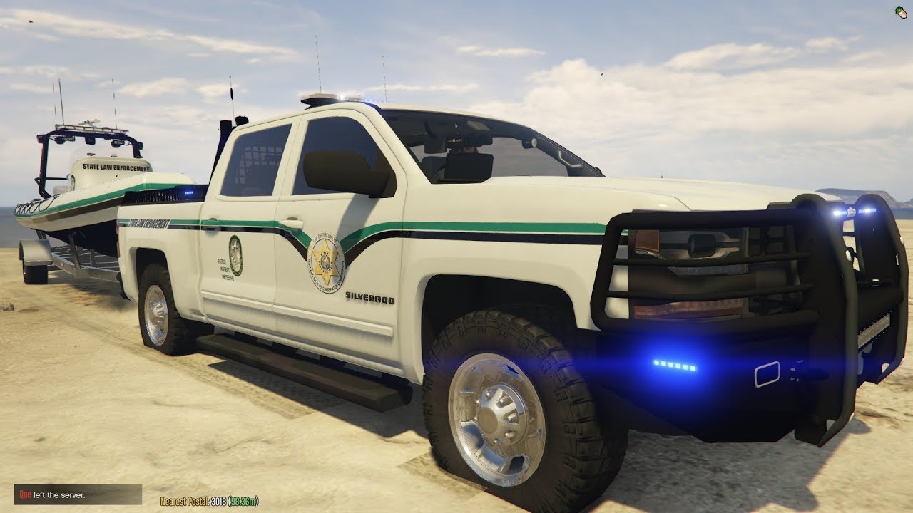 GTA 5 LIVE PD - FISH & WILDLIFE - MULTIPLAYER - FIVEM MCRP - YouTube