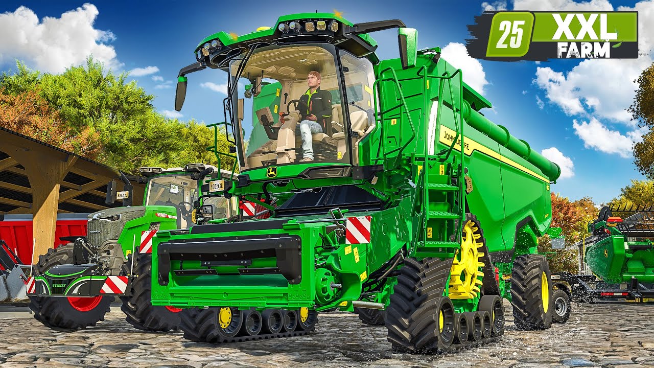LS25: Ernte-Endspurt auf der XXL-Farm! | FARMING SIMULATOR 25