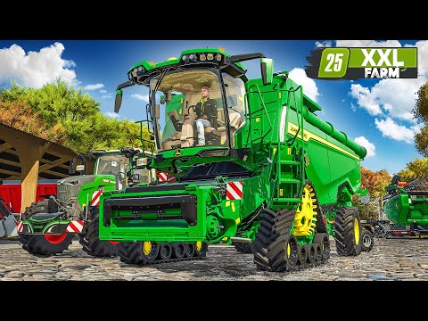 LS25: Ernte-Endspurt auf der XXL-Farm! | FARMING SIMULATOR 25