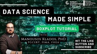 Boxplot short tutorial. #statistics #dataanalytics