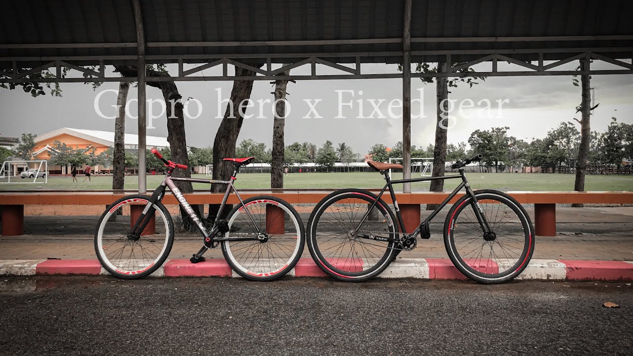 Gopro hero 7 x Fixed gear bike | ออกสปอร์ตโรงเรียน | Ep.9