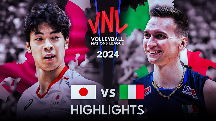 🇯🇵 JAPAN vs ITALY 🇮🇹 | Highlights | Men's VNL 2024