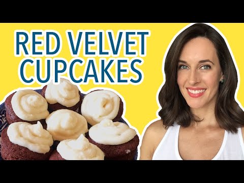 Dark Chocolate Beet Cupcakes Recipe Demo with Goat Cheese Cream Cheese Icing