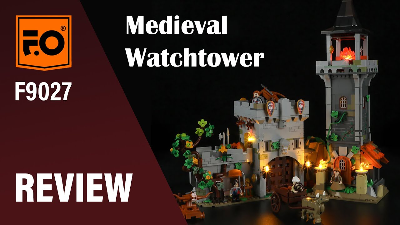 FunWhole Medieval Watchtower (F9027)[1625 pcs] Review 