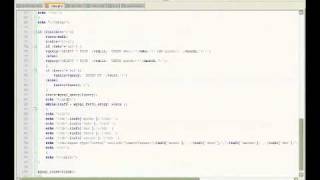 PHP Coding Timelapse