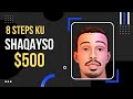 7 Qodob Ku Shaqayso $500 bishii  Blogging Website
