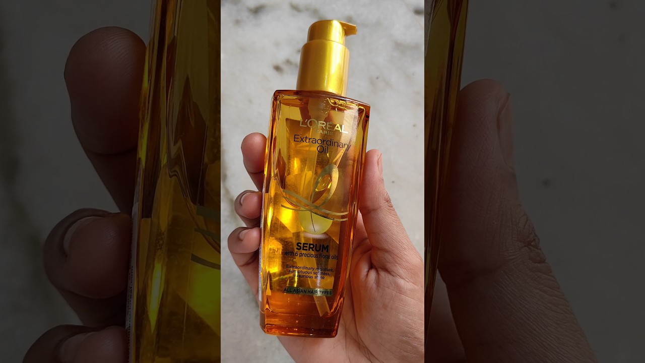  L’Oréal Paris Extraordinary Oil Serum Leaves Hair Extraordinarily Soft, Smooth, Frizz-Free 