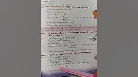 Class IV (Mathematics) Chapter No. 13 “Unitary Method” (Attachment in description box)