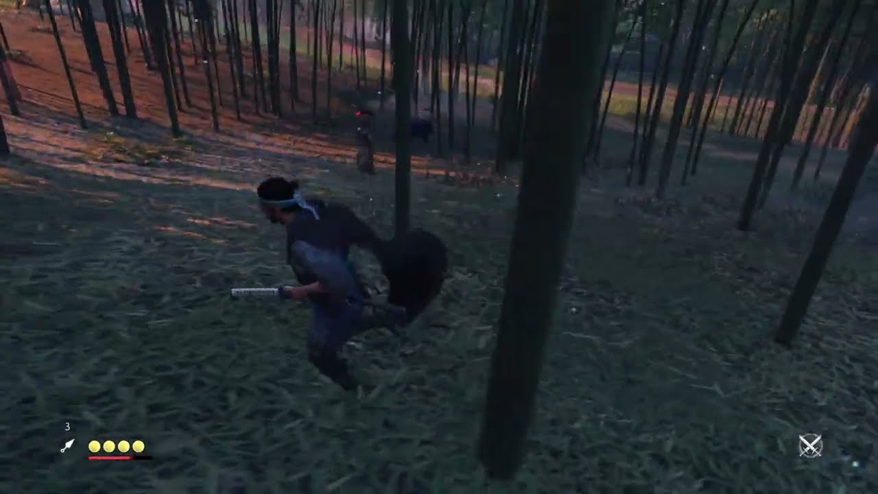 Ghost of Tsushima - Bear attacks Mongolian