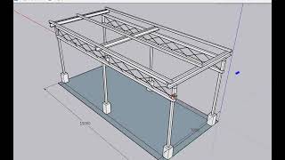Shadow Analysis of Solar Power Plant || Sketchup || Solar Design-02