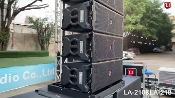 TI PRO AUDIO  LA 210&LA 218 2way line array system and dual drivers sub bass system