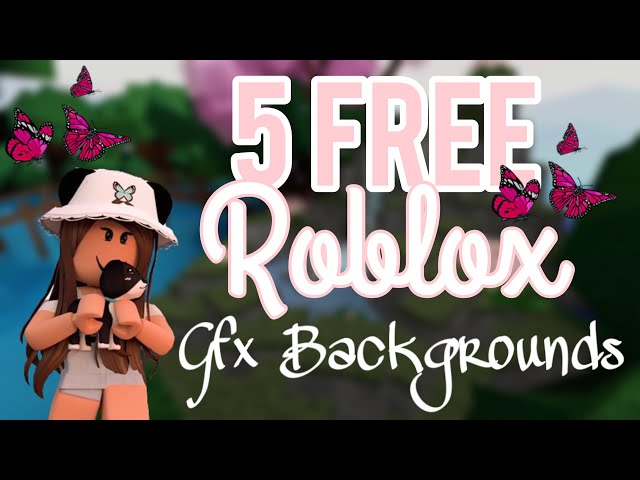 Download Express yourself with Roblox GFX! Wallpaper