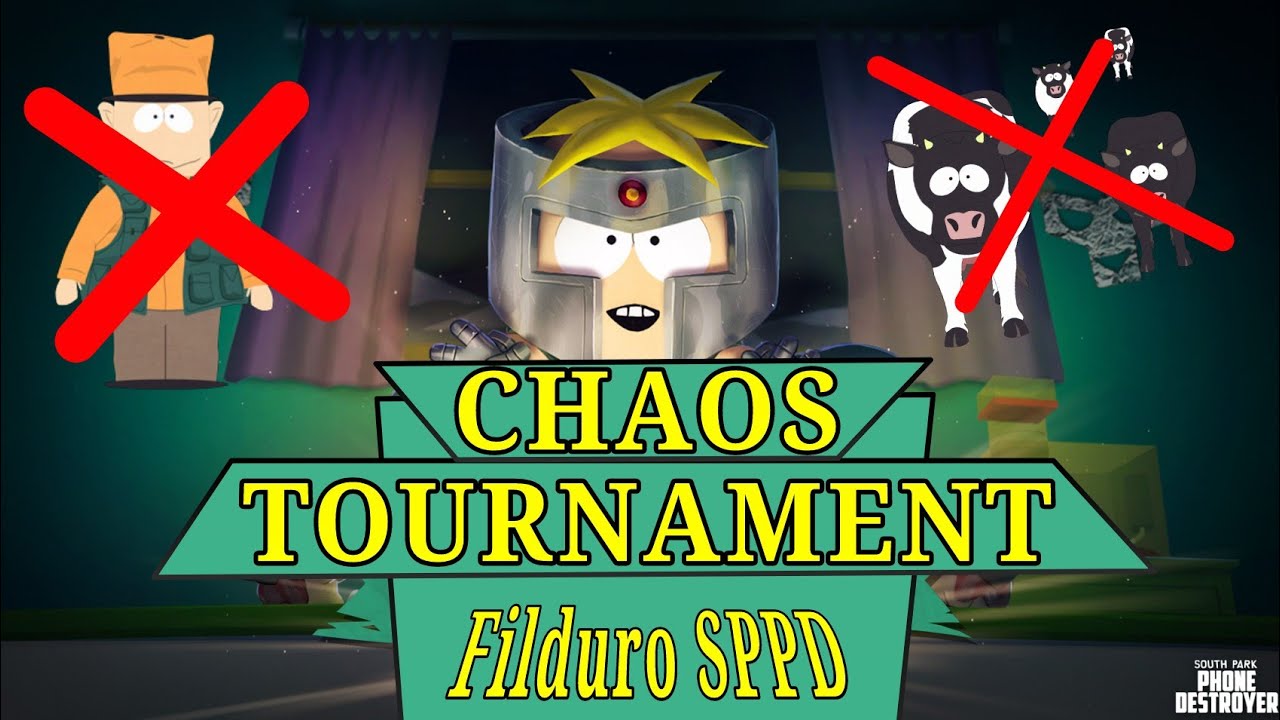 CHAOS TOURNAMENT - COMPLETE RUN- (No Cows, No Jimbo) | South Park Phone Destroyer