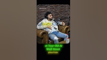 16 YEAR OLD AT WALL STREET #finance #interview #selfimprovement #money #riskmanagement #podcast