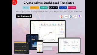 Crypto UI Kit Dashboard Template