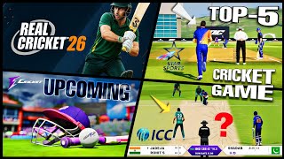 🔥TOP 5 Upcoming Cricket Game Android 🤗 Real Cricket 26 😱 ICC Official Game 🥰 E Cricket 😱 screenshot 5