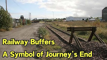 Railway Buffers: A Symbol of Journey’s End and Time Gone By #fypシ゚viral #fyp #fypyoutube