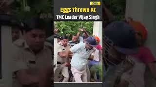 Bengal News: Crowd Hurls Eggs At TMC Leader Vijay Singh’s Police Vehicle In Asansol | West Bengal
