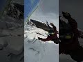 GoPro | Speedflying the Mont Blanc Glacier 🎬 Laëtitia Risdon #Shorts