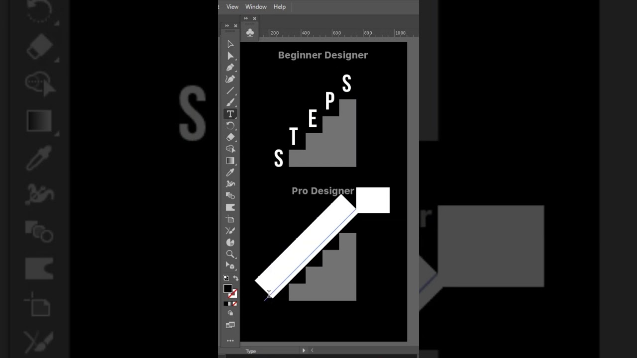 Adobe illustrator Tips- Text tool Hack 