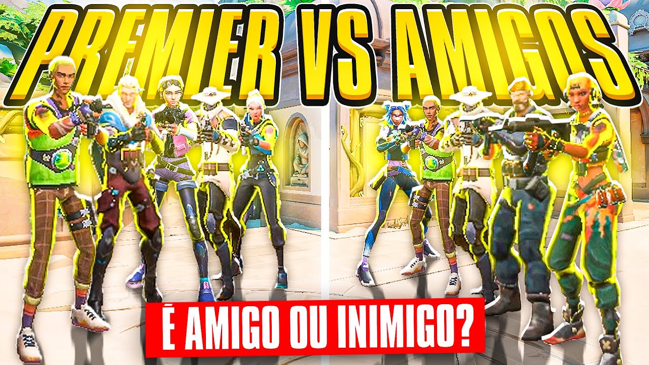 Aqui acabou a amizade 💀 | Valorant Premier vs Amigos #valorant #valorantbrasil #valorantpremier