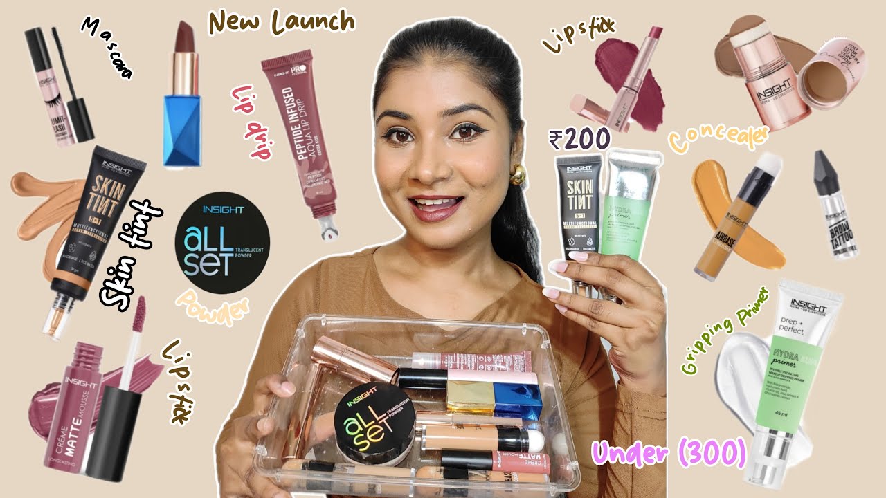 I Didn’t Expect THIS! 😦 Insight Cosmetic New Launch  Review.grip primer, skin tint, all under ₹299