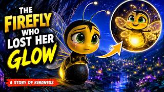 🌟 The Firefly Who Lost Her Glow  | A Magical Bedtime Story About Kindness, Courage ✨