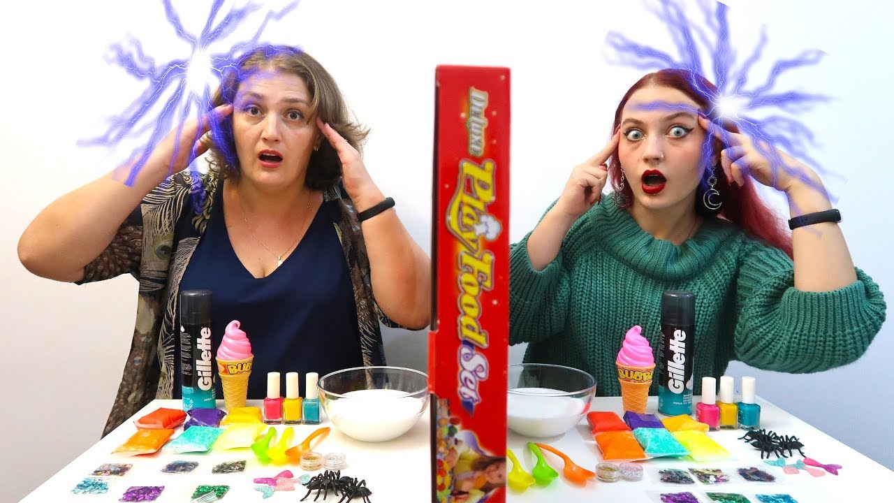 Twin Telepathy Slime Challenge! Slime Telepatic! Slime intuitie ...
