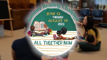 Summer Reading 2023 Promotional Preschool Video - English