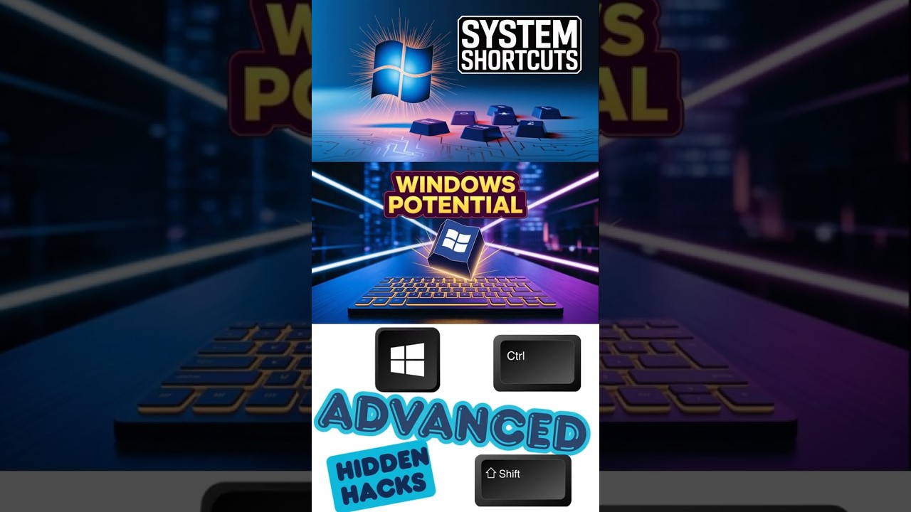 [PART 2] Unlock Windows Hidden Potential Top System Shortcuts! 💻