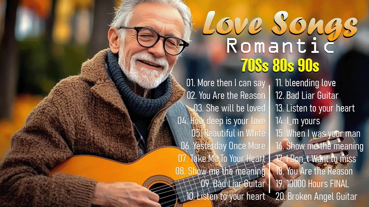 200 Best Romantic Guitar Songs 🎸Relaxing Love Songs from the 70s, 80s & 90s