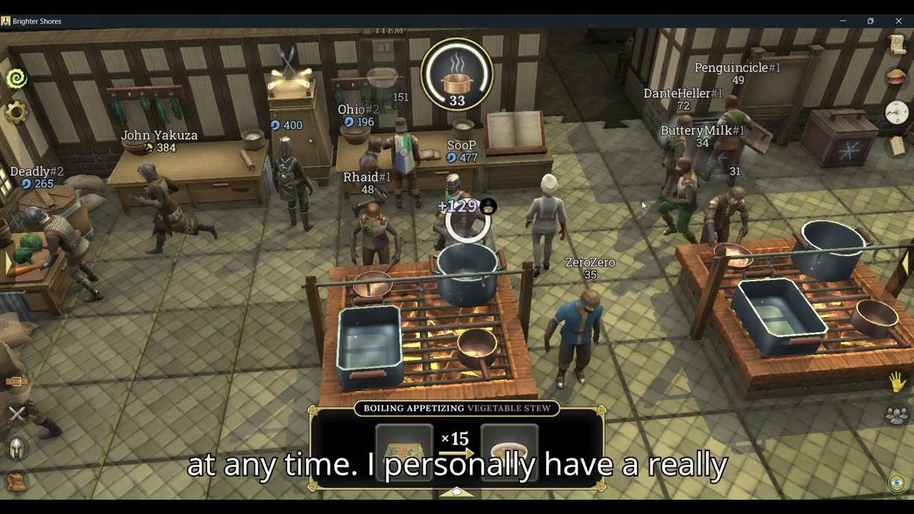 Brighter Shores! Easy early game money! YES CHEF!!