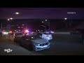 LAPD TAKEOVER CHASE, DRIVER GETS AWAY!
