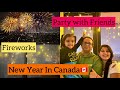 New Year Party Canada || New Year Celebration || Fireworks || New Year Fireworks Canada 🇨🇦