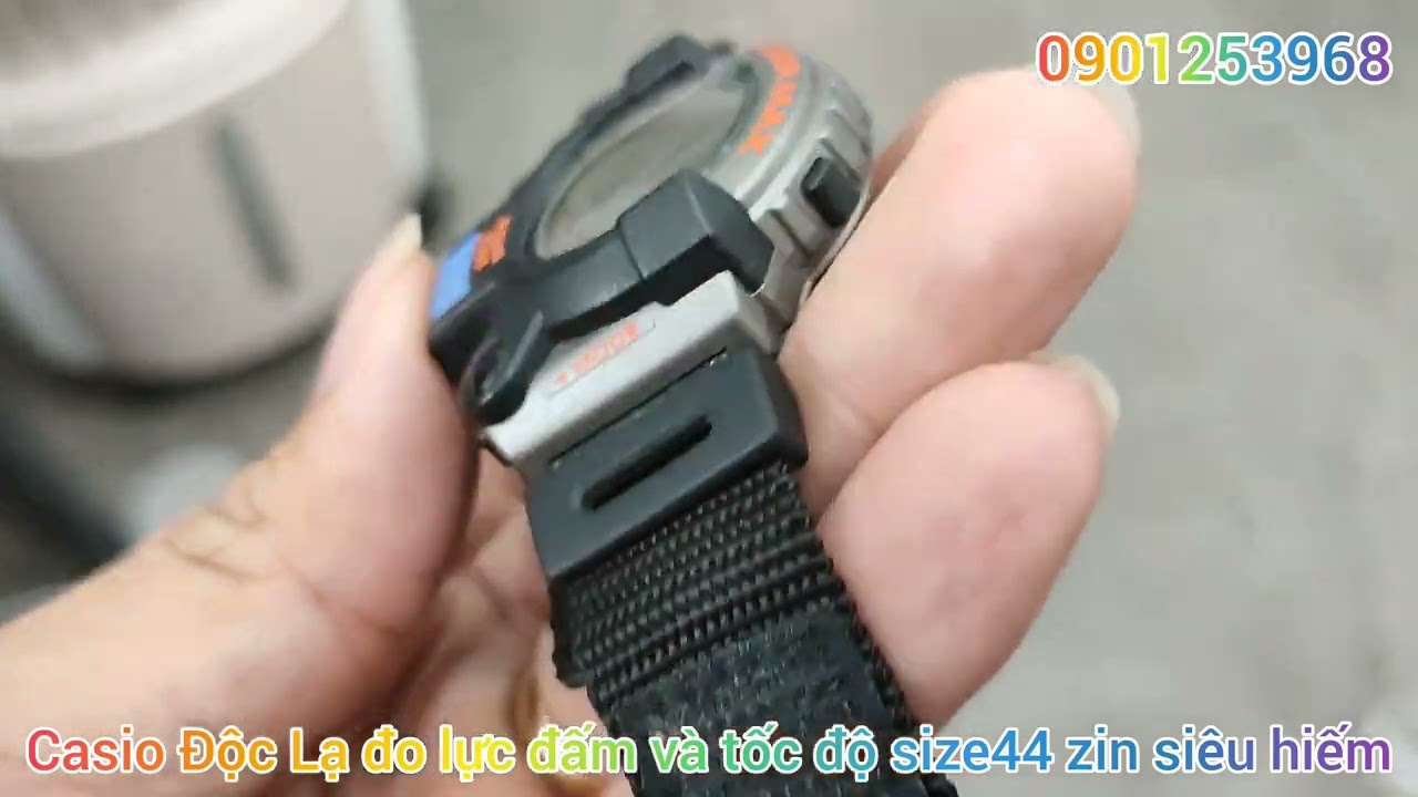 Đồng Hồ Casio Cyber Max JG-300 Độc Lạ sx Korea size44 đo lực đấm và tốc độ đẹp zin hiếm 888k baoship