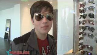 Go Shopping For Sunglasses With iCarly's Nathan Kress