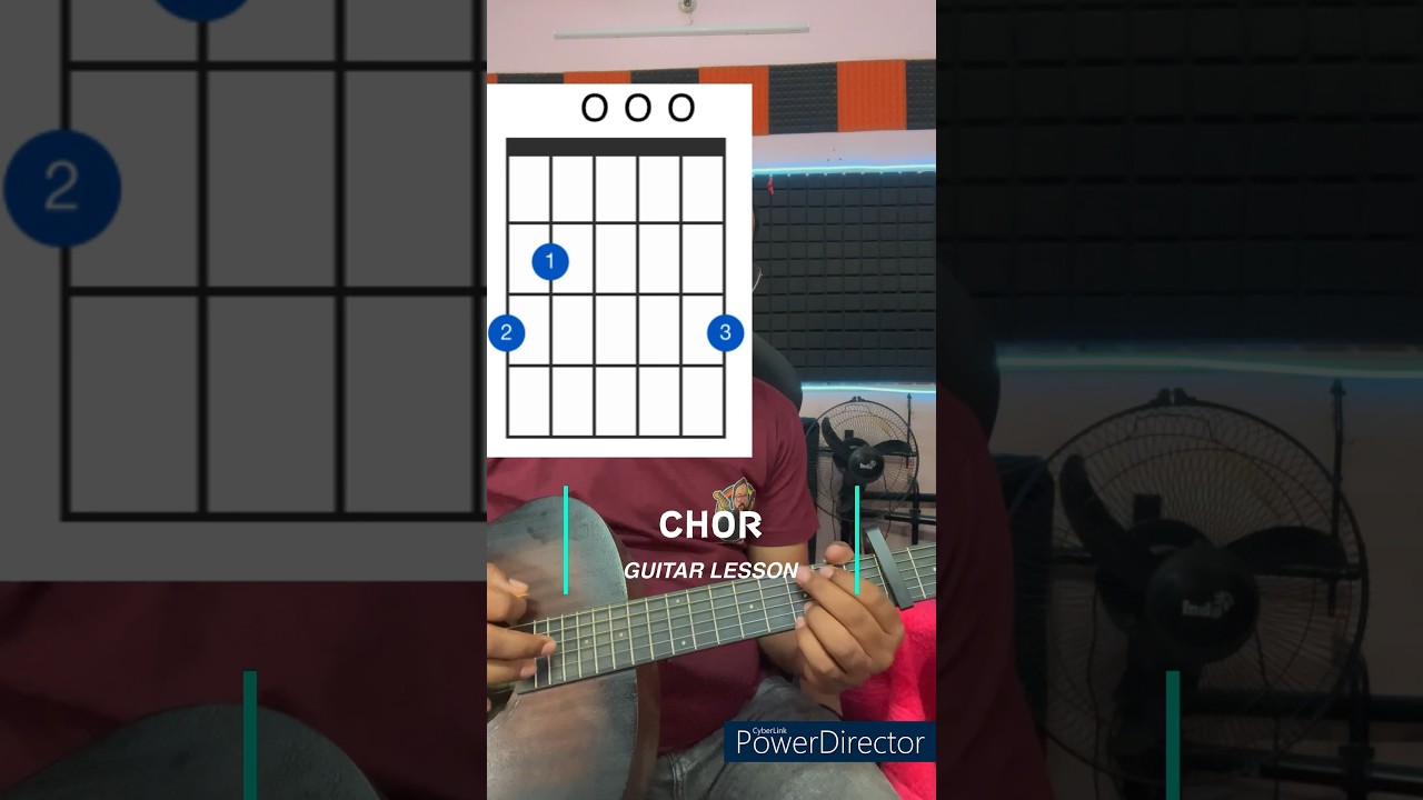 How to play ‘Chor’ by Justh | Guitar lesson