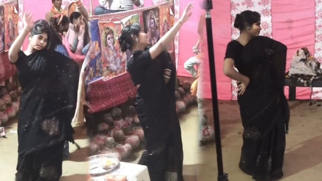 #_शिकोहाबाद से आई  #_काली_साड़ी वाली #_मैडम जी ने किया लचका डांस #_पुष्पेंद्र_शास्त्री #_8171449140