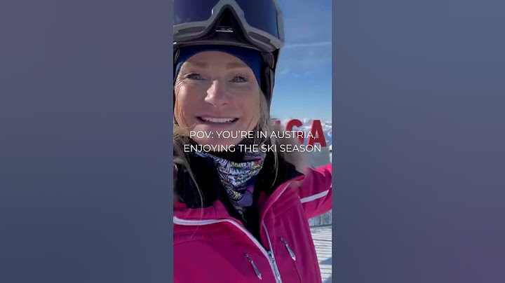POV: Je bent in Oostenrijk en geniet van het skiseizoen