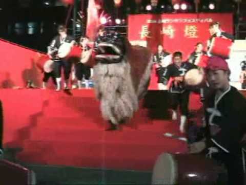 長崎ランタンフェスティバル　琉球国祭り太鼓エイサー