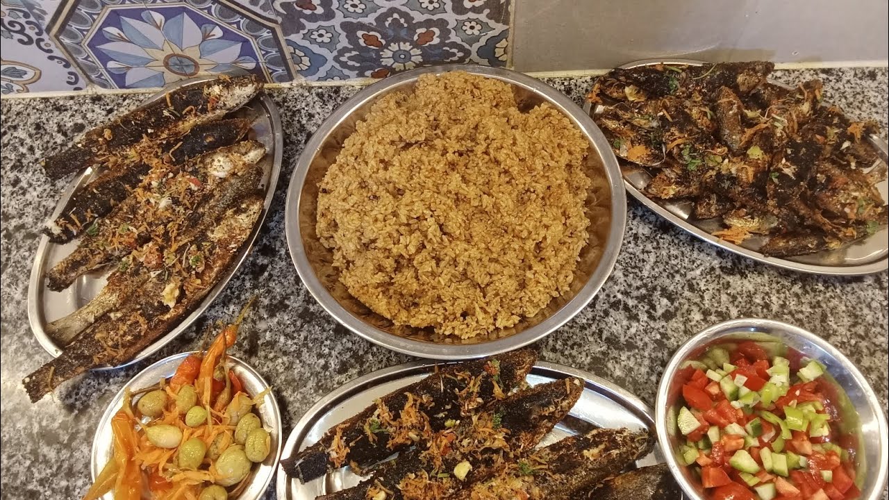 لا اي اي ولا زي زي طريقه( عمل السمك المشوي) بابسط طريقه 