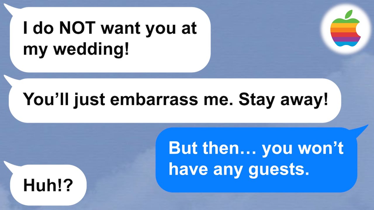 【Apple】My brother's fiancée banned me from their wedding as I'm wheelchair bound. She has it coming!