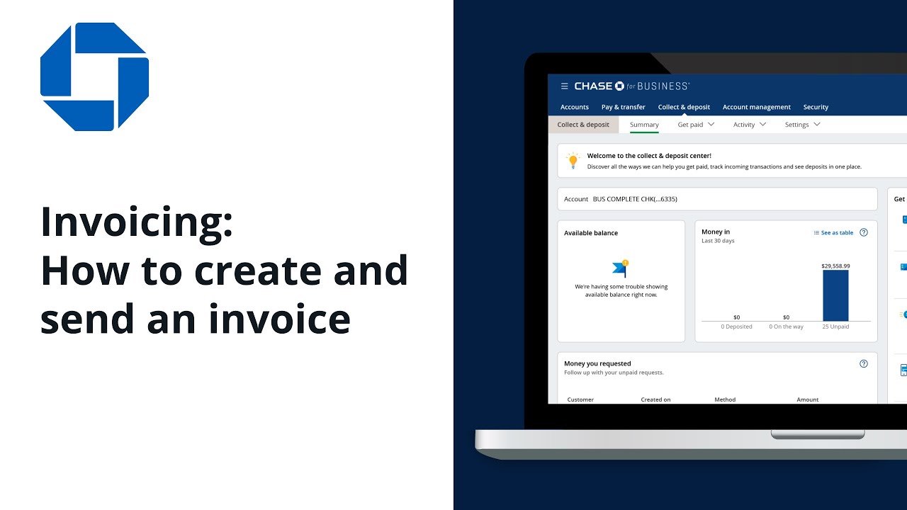 Invoicing: How to create and send an invoice