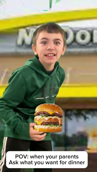 What Do You Want For Dinner Justice When your parents ask what do you want for dinner. - YouTube