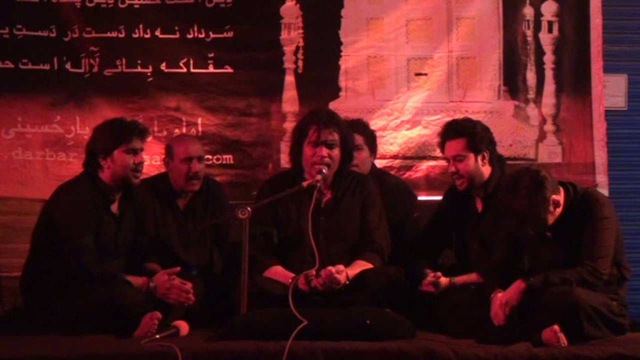 Shafqat Amanat Ali Khan   Mujrai Khalq Mein   Imam Bargah Darbar e Hussaini as 2016