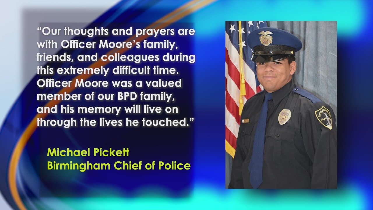 Birmingham police officer killed in motorcycle crash - YouTube