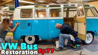 VW Bus Restoration - Episode 77 - Family Affair | MicBergsma